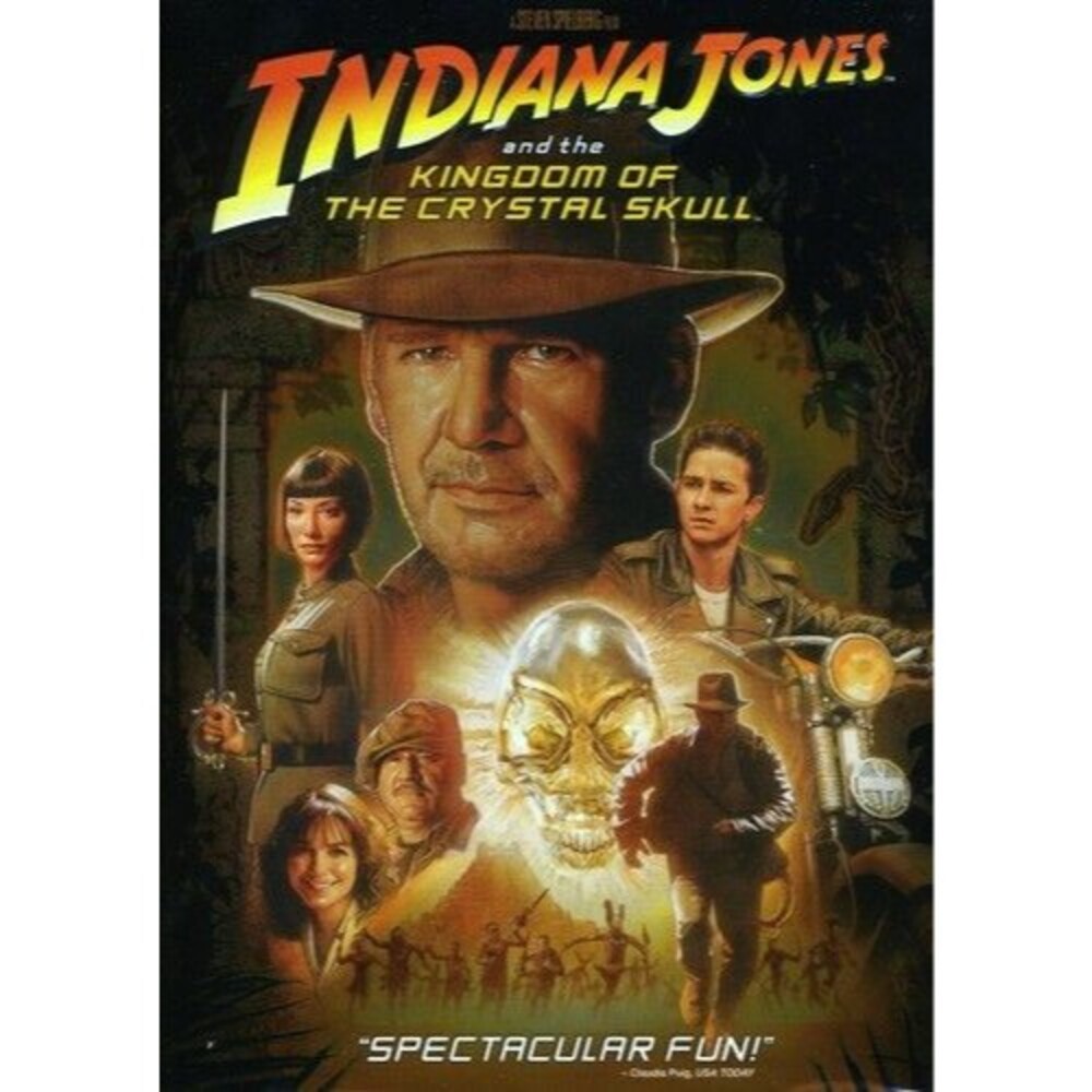 Indiana Jones and the Kingdom of the Crystal Skull (DVD, 2008)